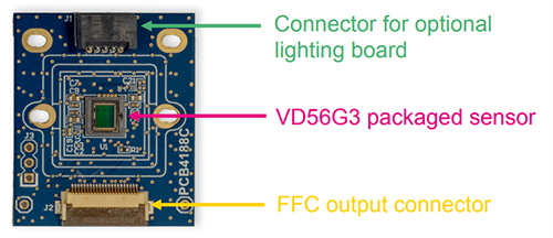 STMicroelectronics STEVAL-56G3MAI VD56G3 S-Board MIPI CSI-2套件